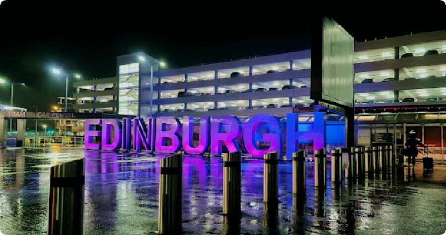 Edinburgh Lufthavn (EDI) - sådan kommer du til centrum af Edinburgh og andre steder i Skotland