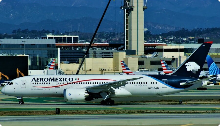 Aeromexico ist die Fluggesellschaft Mexikos