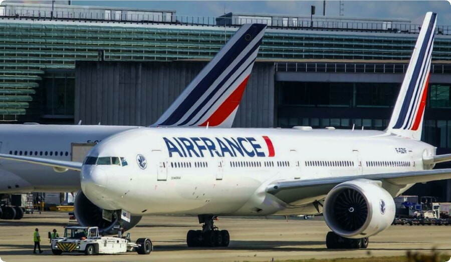 Air France, een van de grootste en oudste luchtvaartmaatschappijen ter wereld