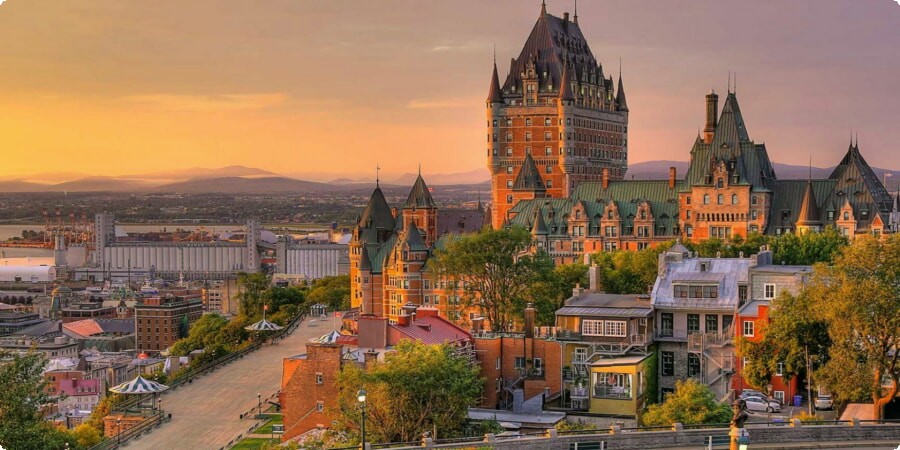 Een stap terug in de tijd: historische wonderen van de stad Quebec die het ontdekken waard zijn