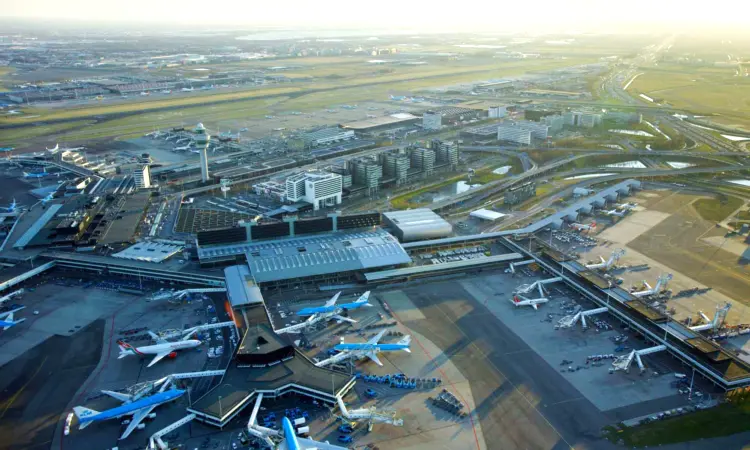 Aeropuerto Schiphol de Ámsterdam