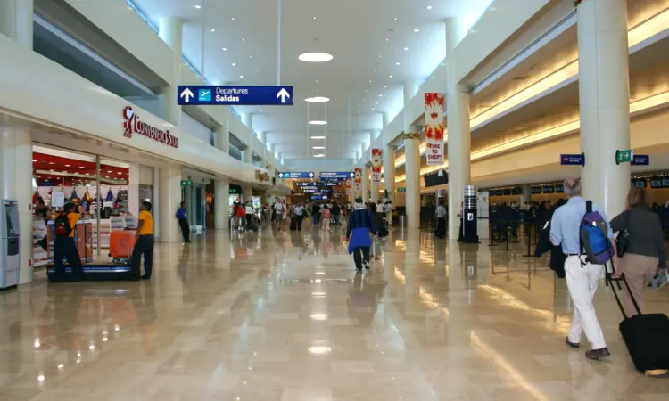 Internationale luchthaven van Cancún