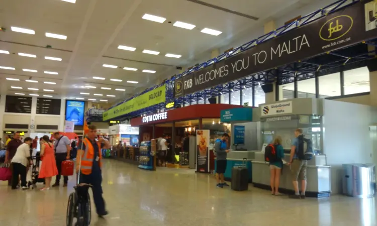 internationale luchthaven van Malta