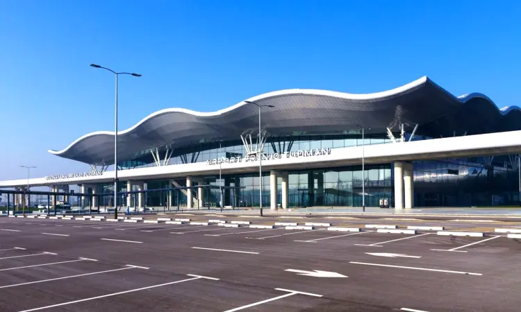 de luchthaven van Zagreb