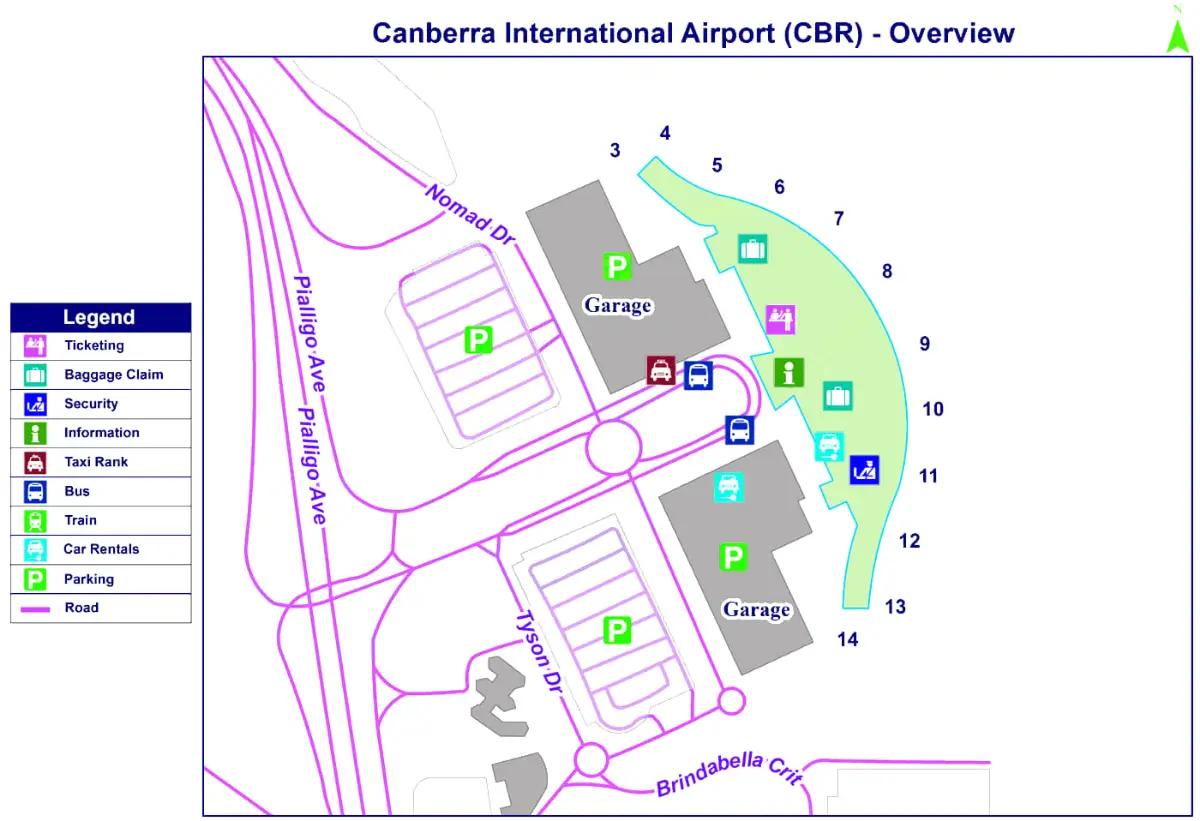 Internationaler Flughafen Canberra