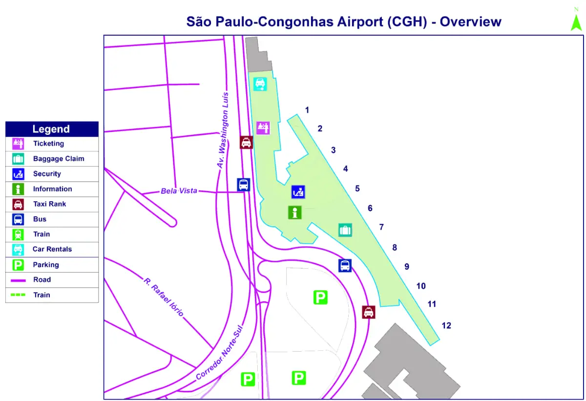 São Paulo-Congonhasin lentoasema