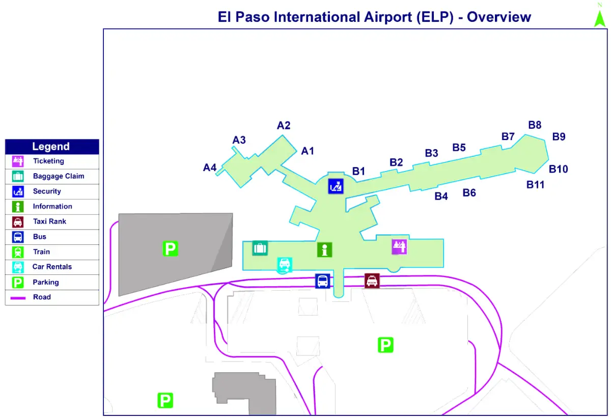 Internationaler Flughafen El Paso