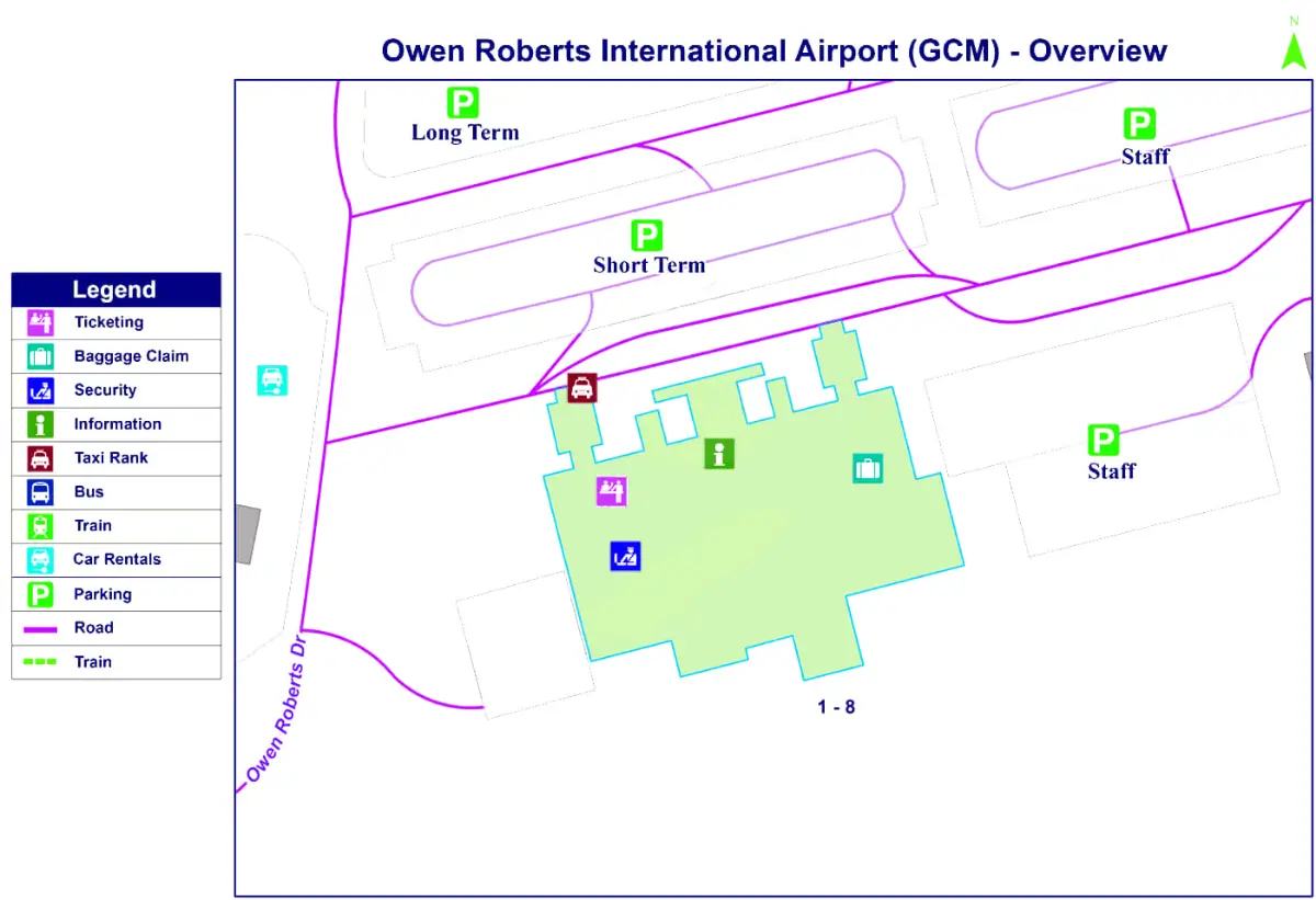 Internationaler Flughafen Owen Roberts