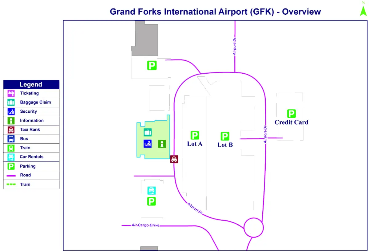 Internationale luchthaven Grand Forks