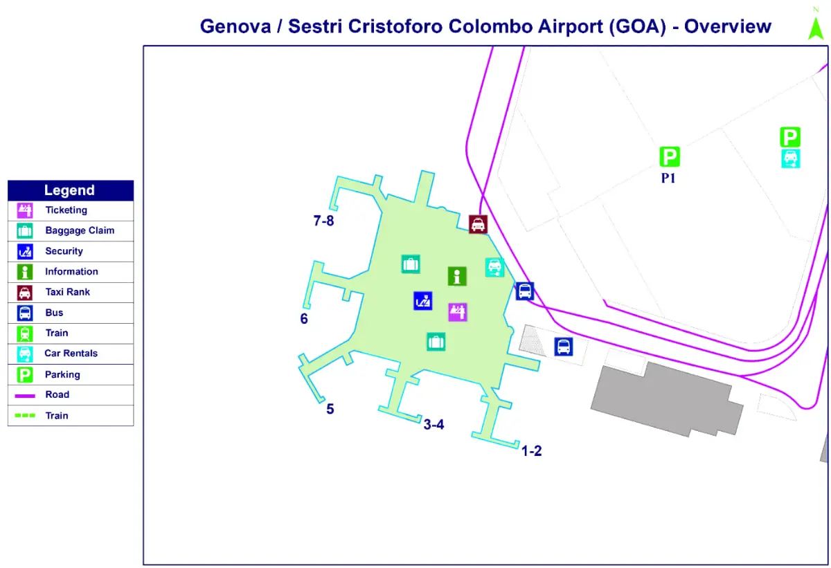 Genua luchthaven