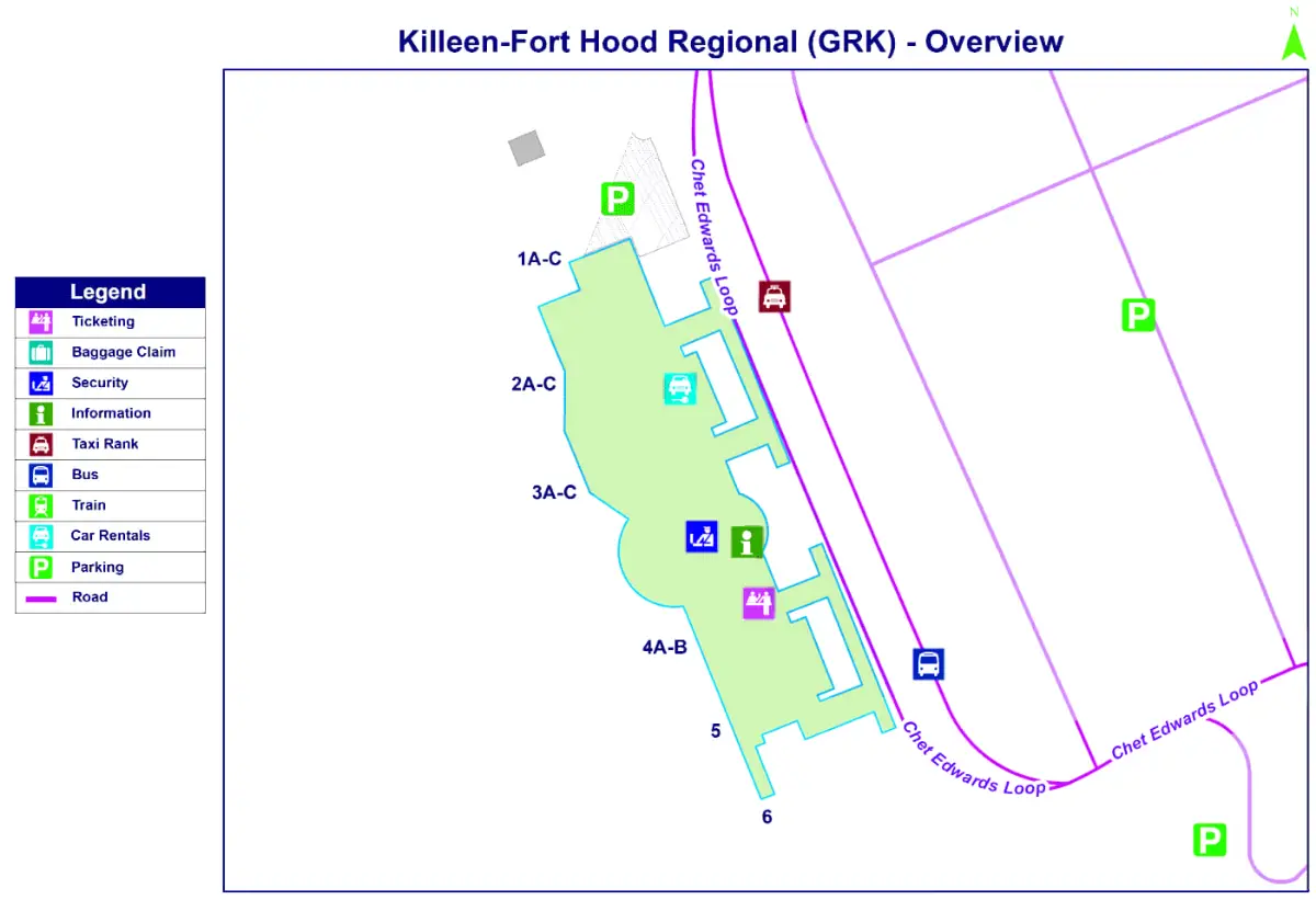 Региональный аэропорт Киллин-Форт-Худ