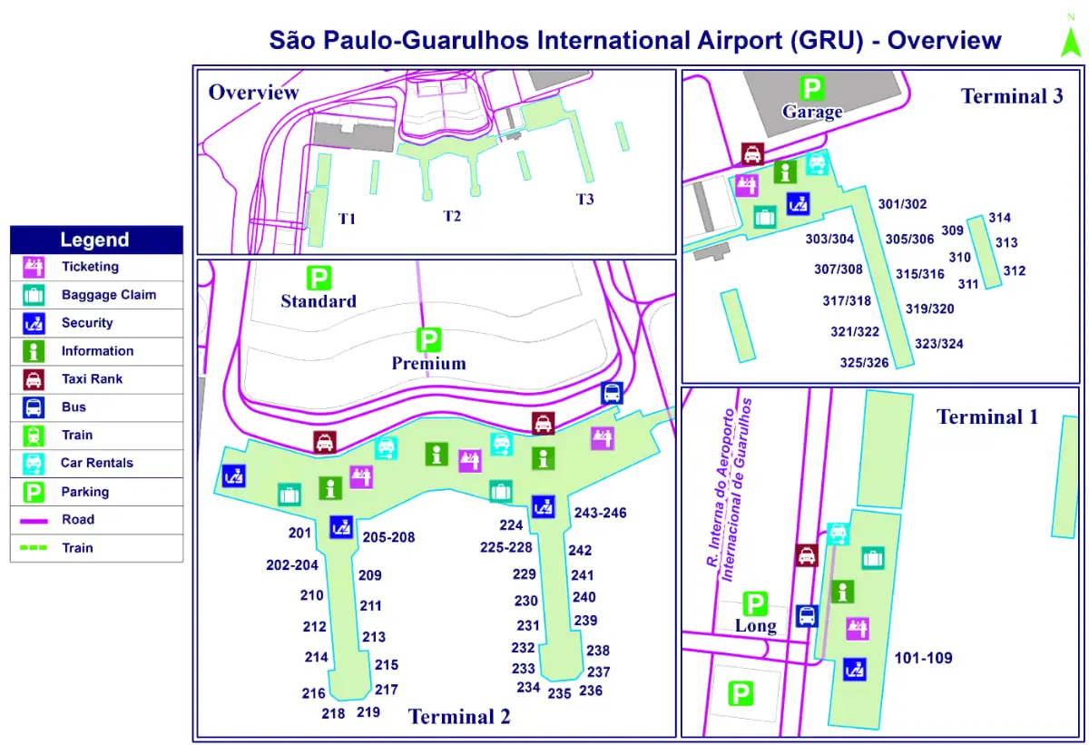 Internationaler Flughafen São Paulo/Guarulhos – Gouverneur André Franco Montoro