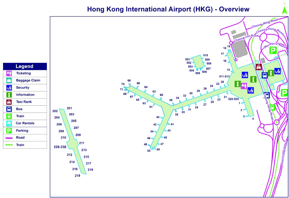 Hongkongin kansainvälinen lentokenttä