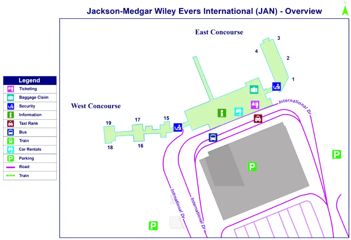 Aeroporto internazionale Jackson–Medgar Wiley Evers