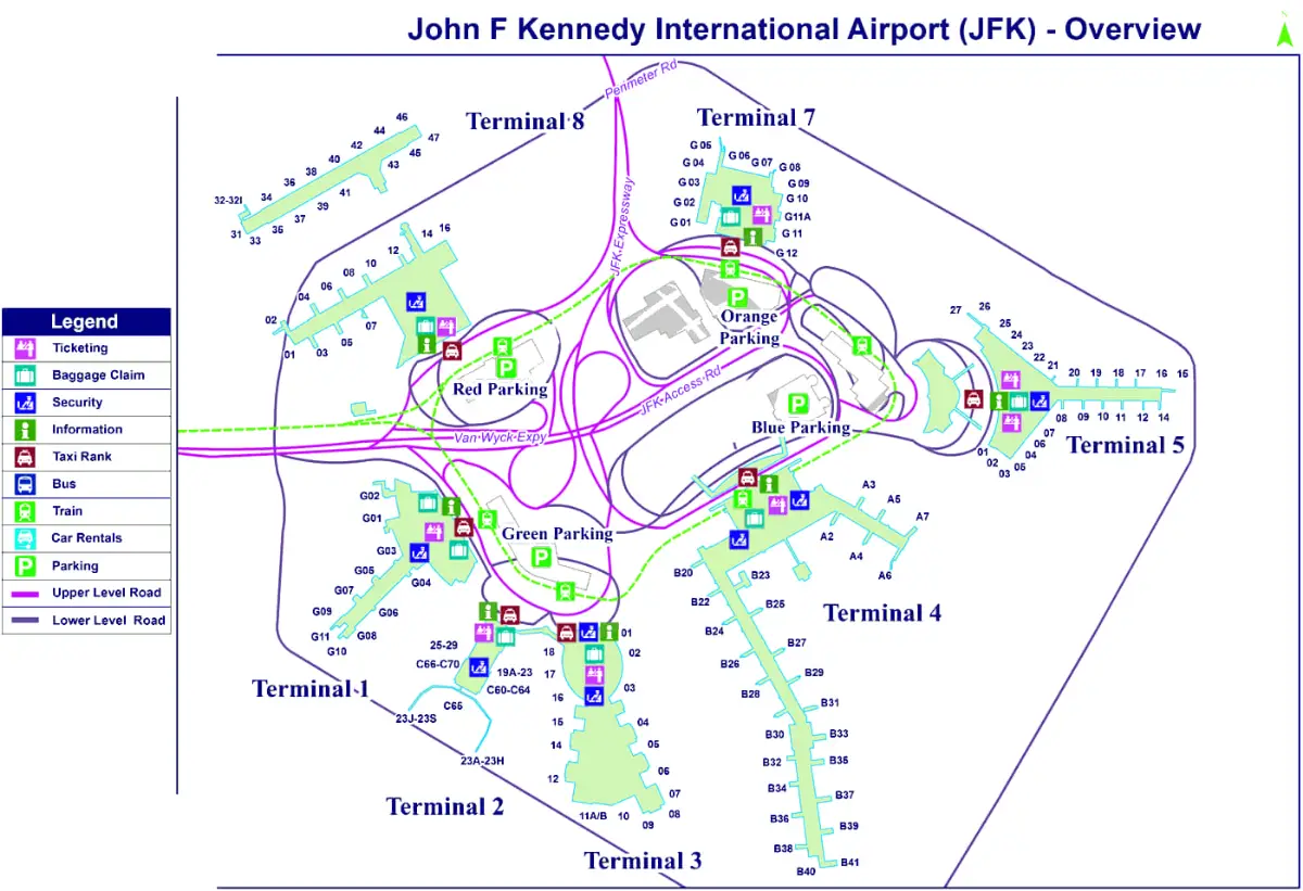 Internationale luchthaven John F Kennedy