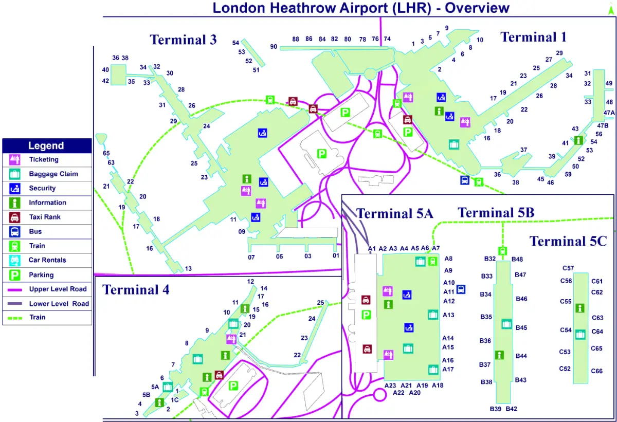 Lontoon Heathrow'n lentoasema
