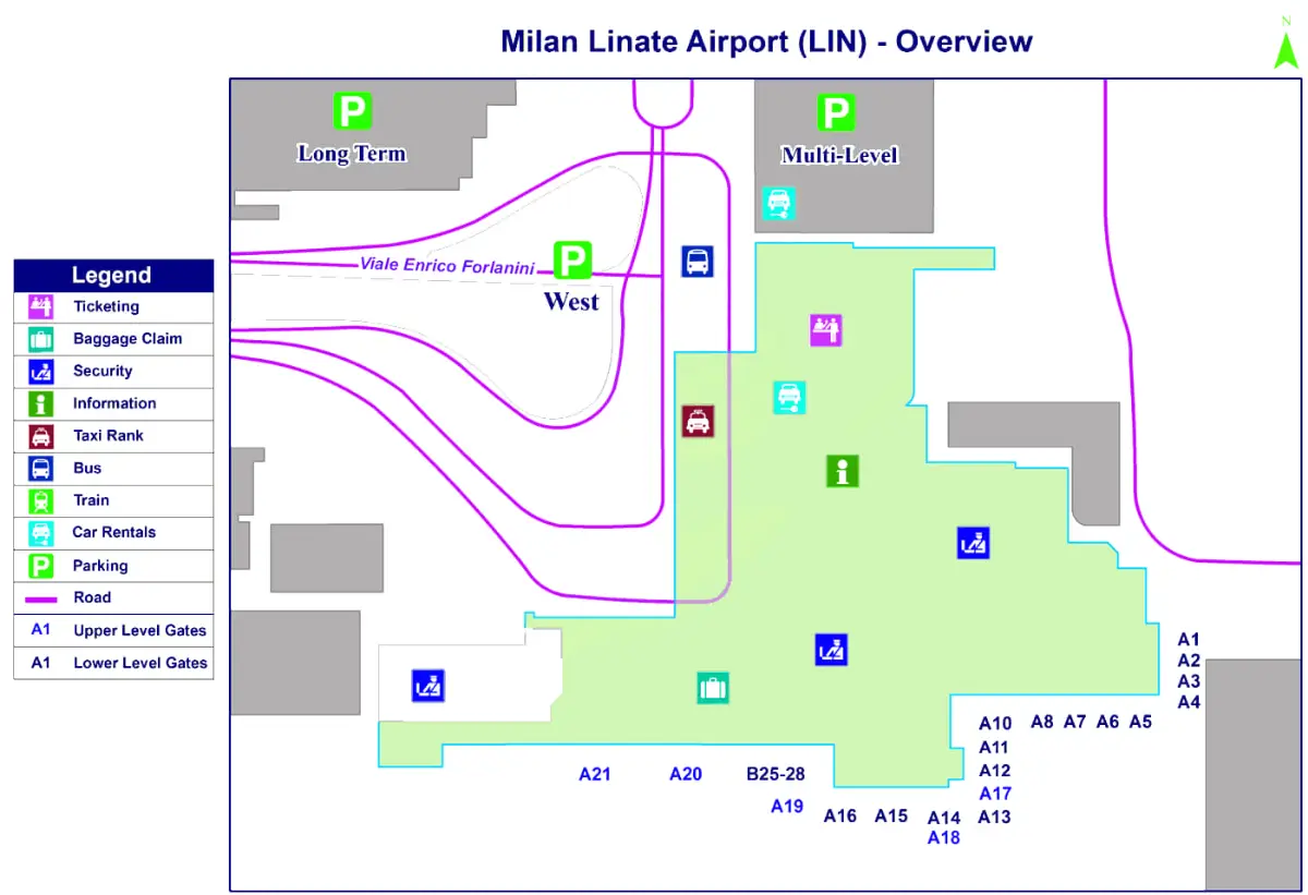 Milano Linate lufthavn