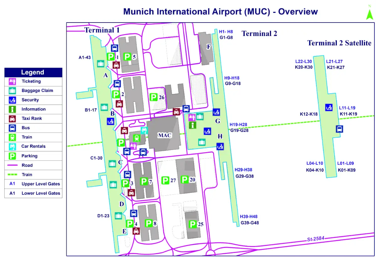 Münchens flygplats