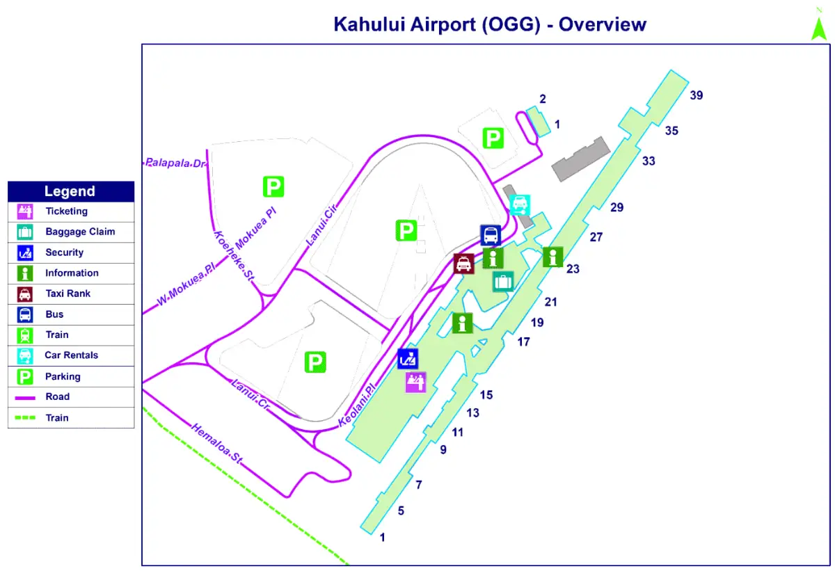 Flughafen Kahului