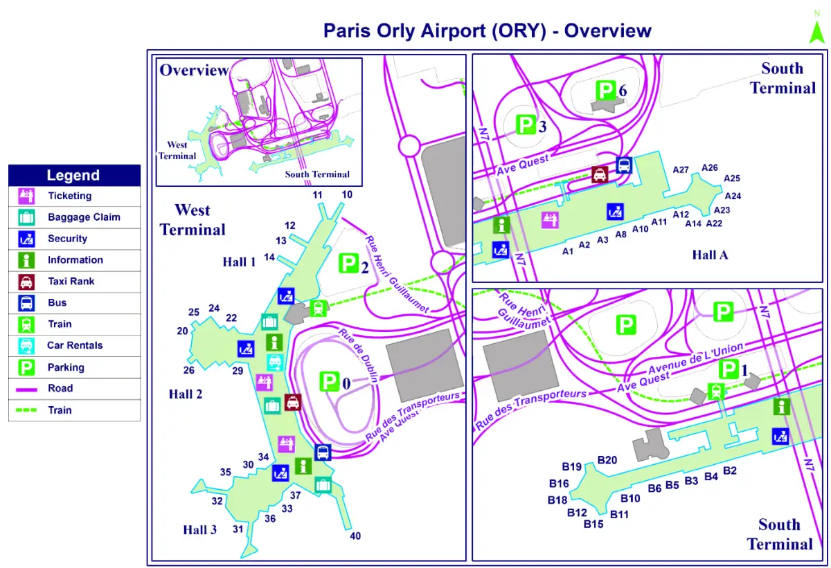 Flughafen Paris-Orly