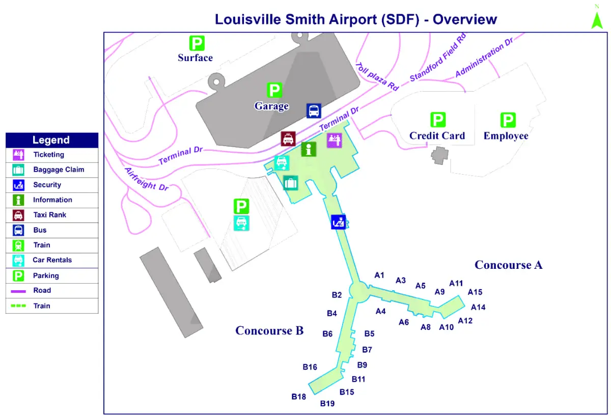 Internationaler Flughafen Louisville