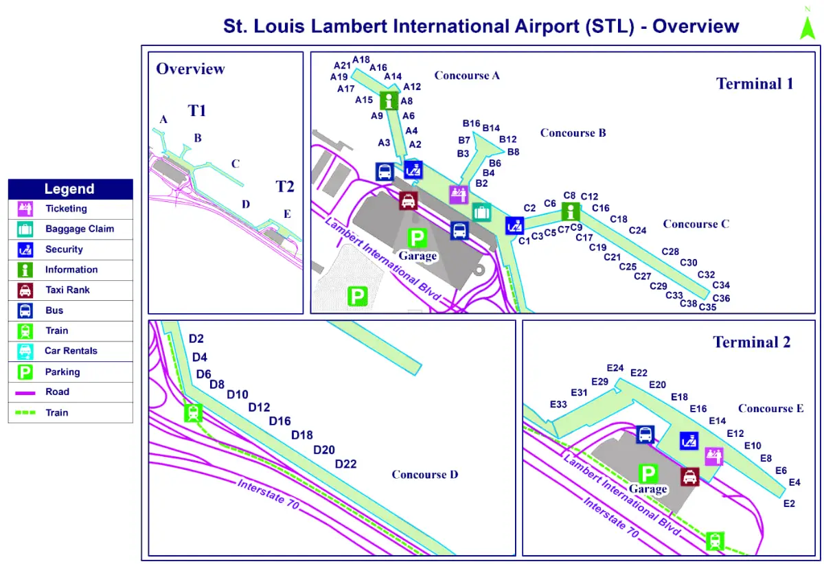 Aeroportul Internațional Lambert-Saint Louis