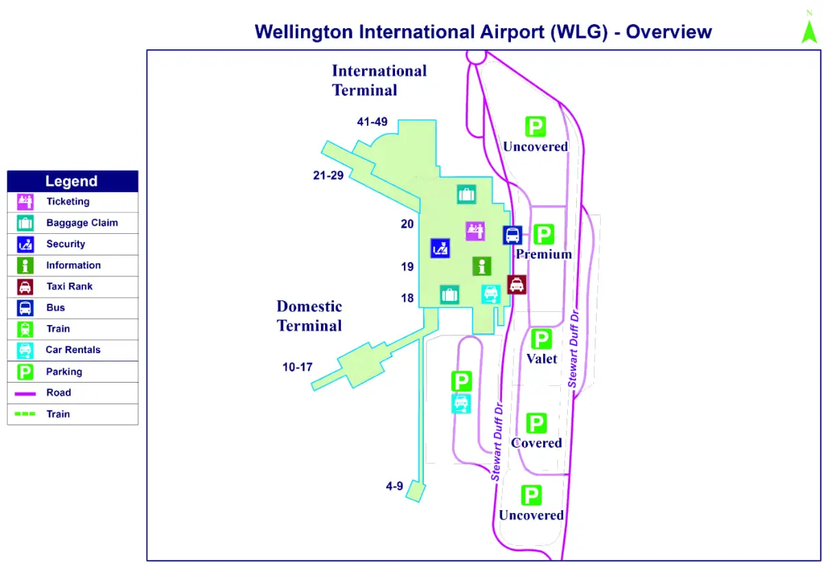 Internationaler Flughafen Wellington