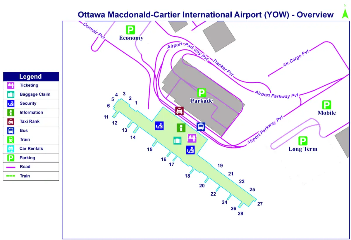 Ottawa/Macdonald-Cartier internationella flygplats
