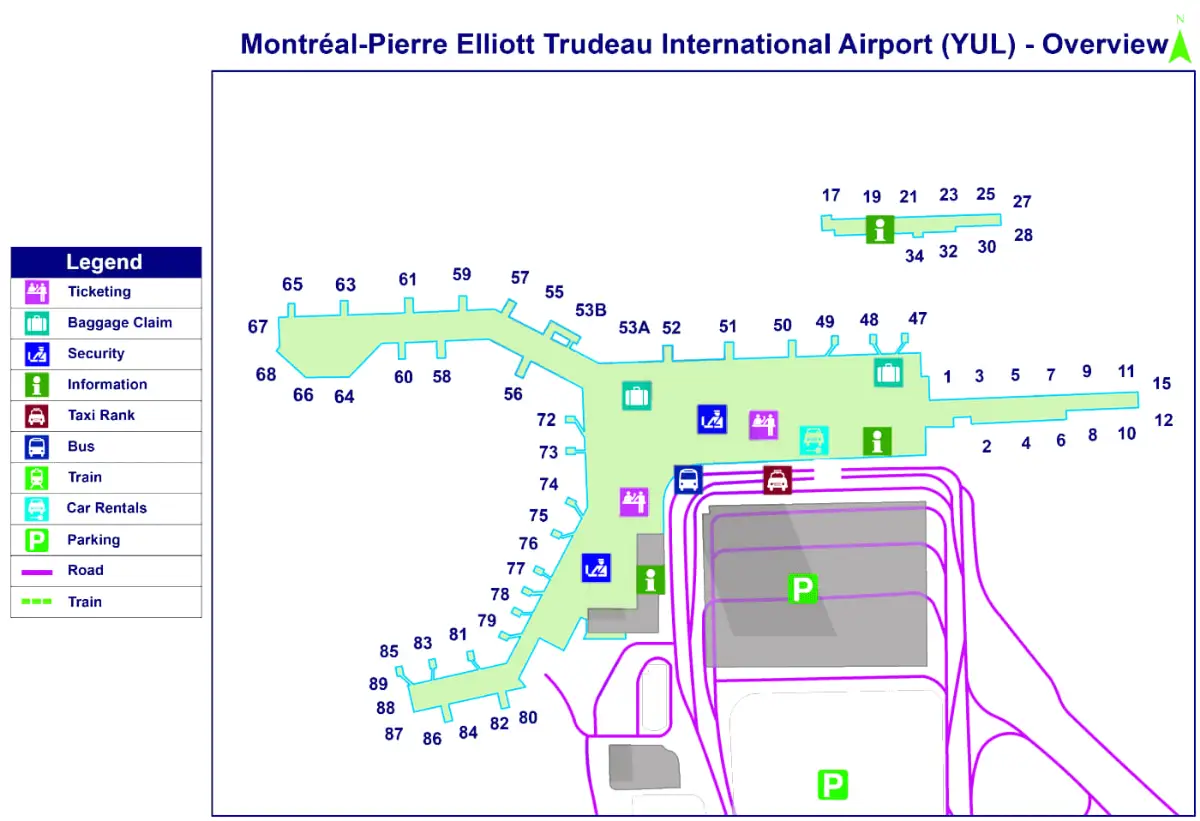 Montreal-Pierre Elliott Trudeau internationella flygplats